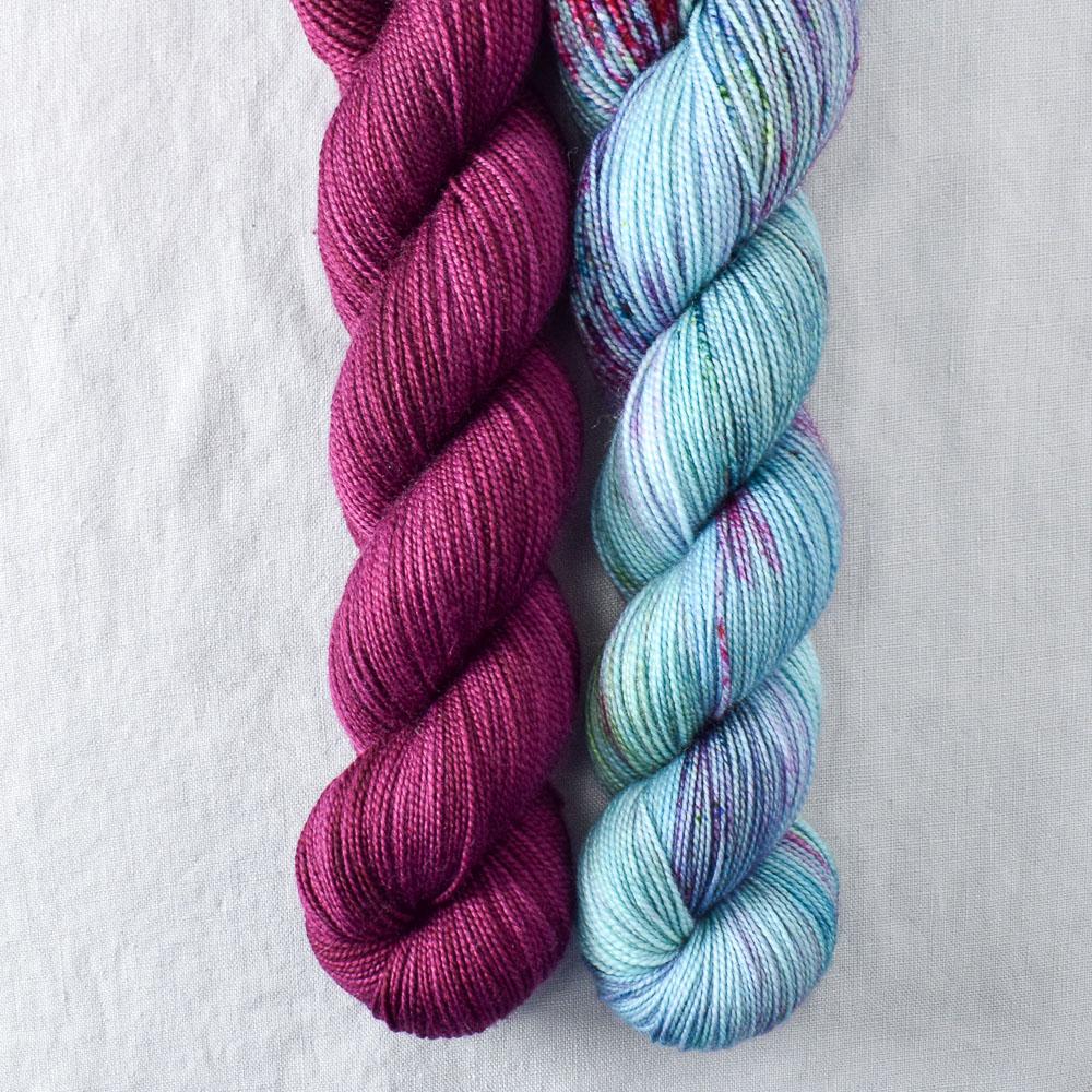 Bougainvillea, Confetti - Miss Babs 2-Ply Duo