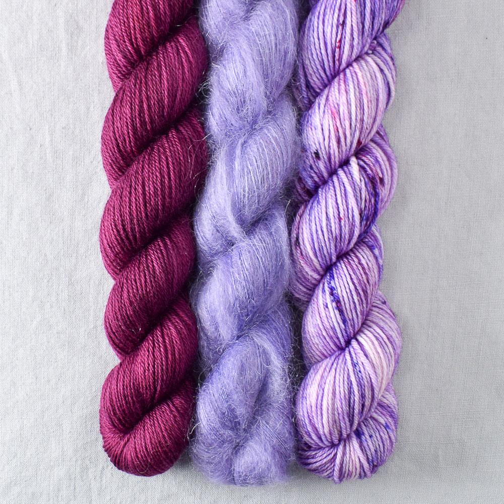 Bougainvillea, Orchid, Purple Joy - Miss Babs Pillowy Cowl Set