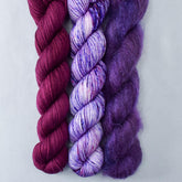 Bougainvillea, Purple Joy, Spiked Punch - Miss Babs Pillowy Cowl Set