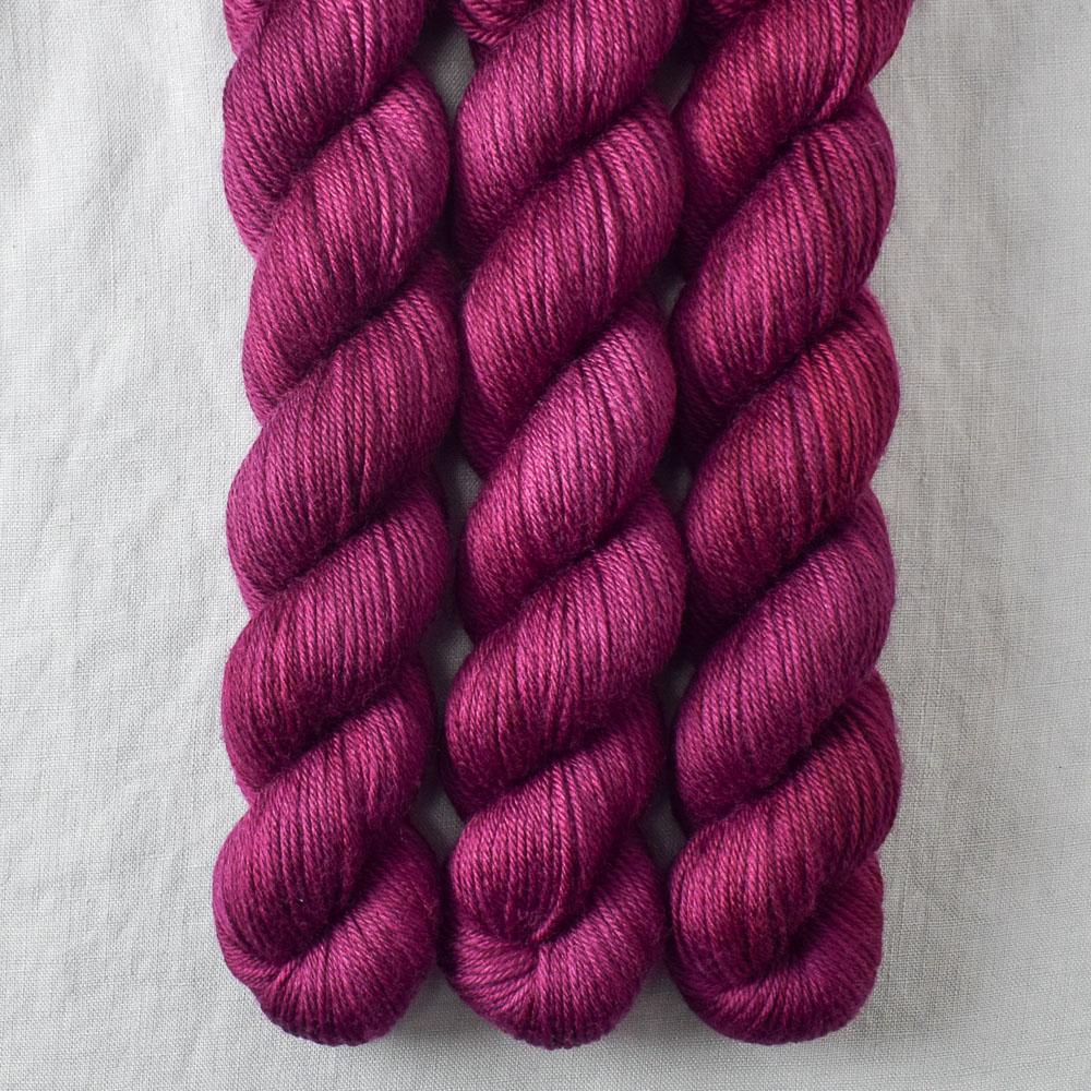 Bougainvillea - Miss Babs Yowza Mini superwash Merino wool yarn