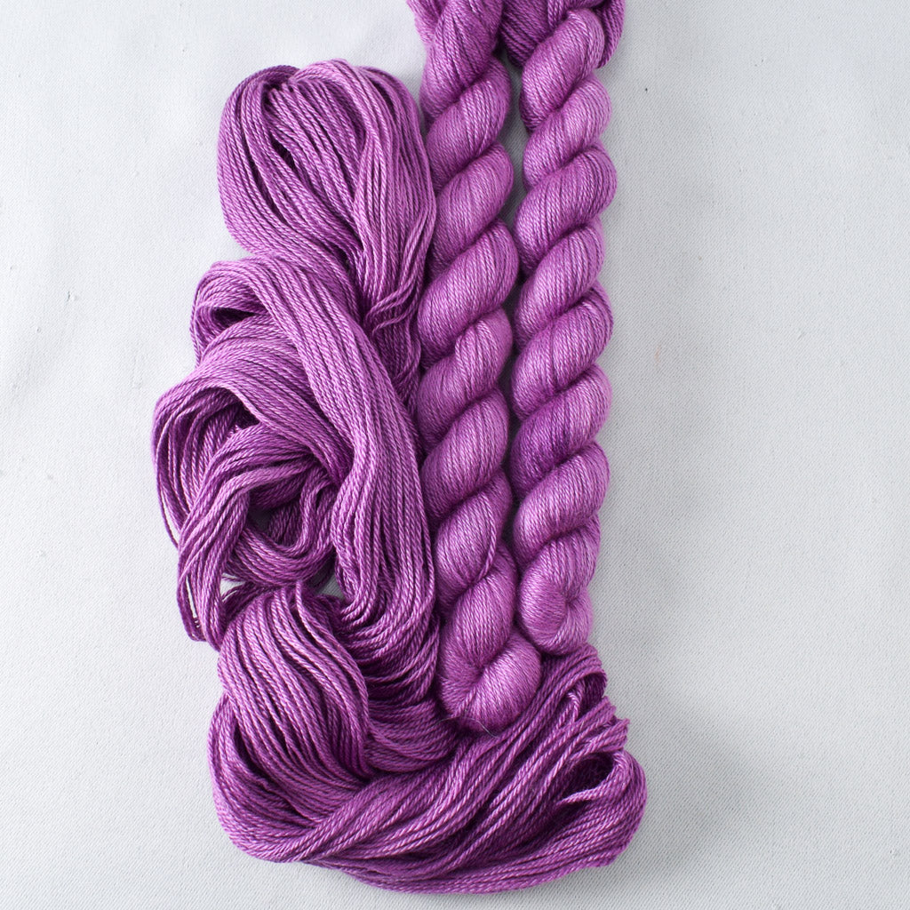 Boysenberry - Miss Babs Sojourn cashmere and silk yarn