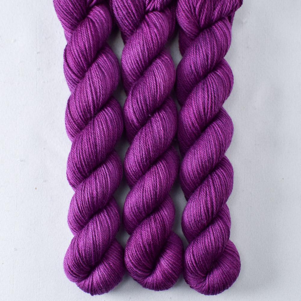 Boysenberry - Miss Babs Yowza Mini superwash Merino wool yarn