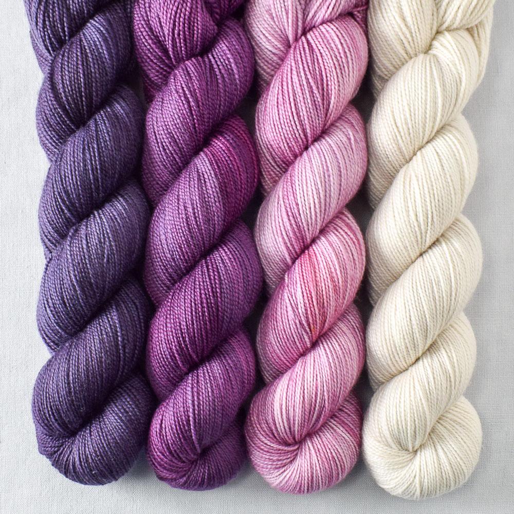 Broadway Melody, Dusk, Plover, Sangria - Miss Babs Yummy 2-Ply Quartet