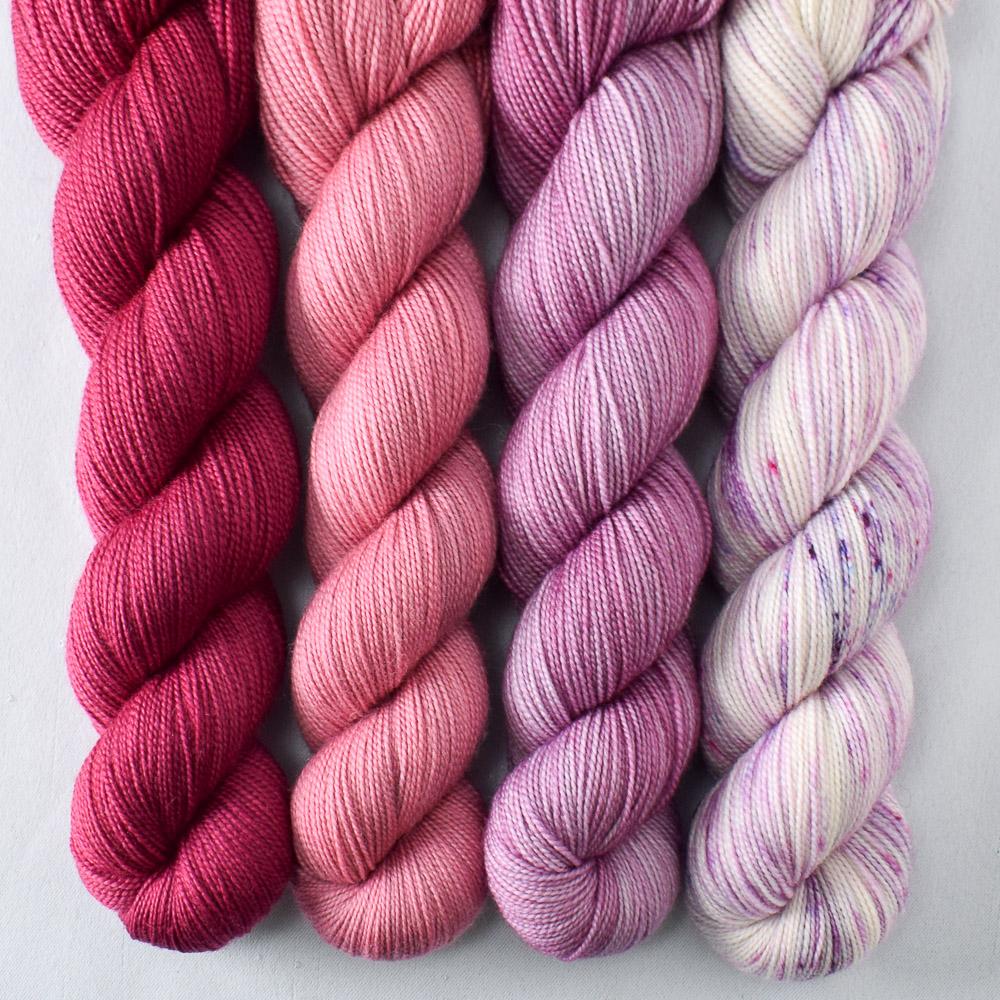 Broadway Melody, Embellish, Posey, Zinfandel - Miss Babs Yummy 2-Ply Quartet