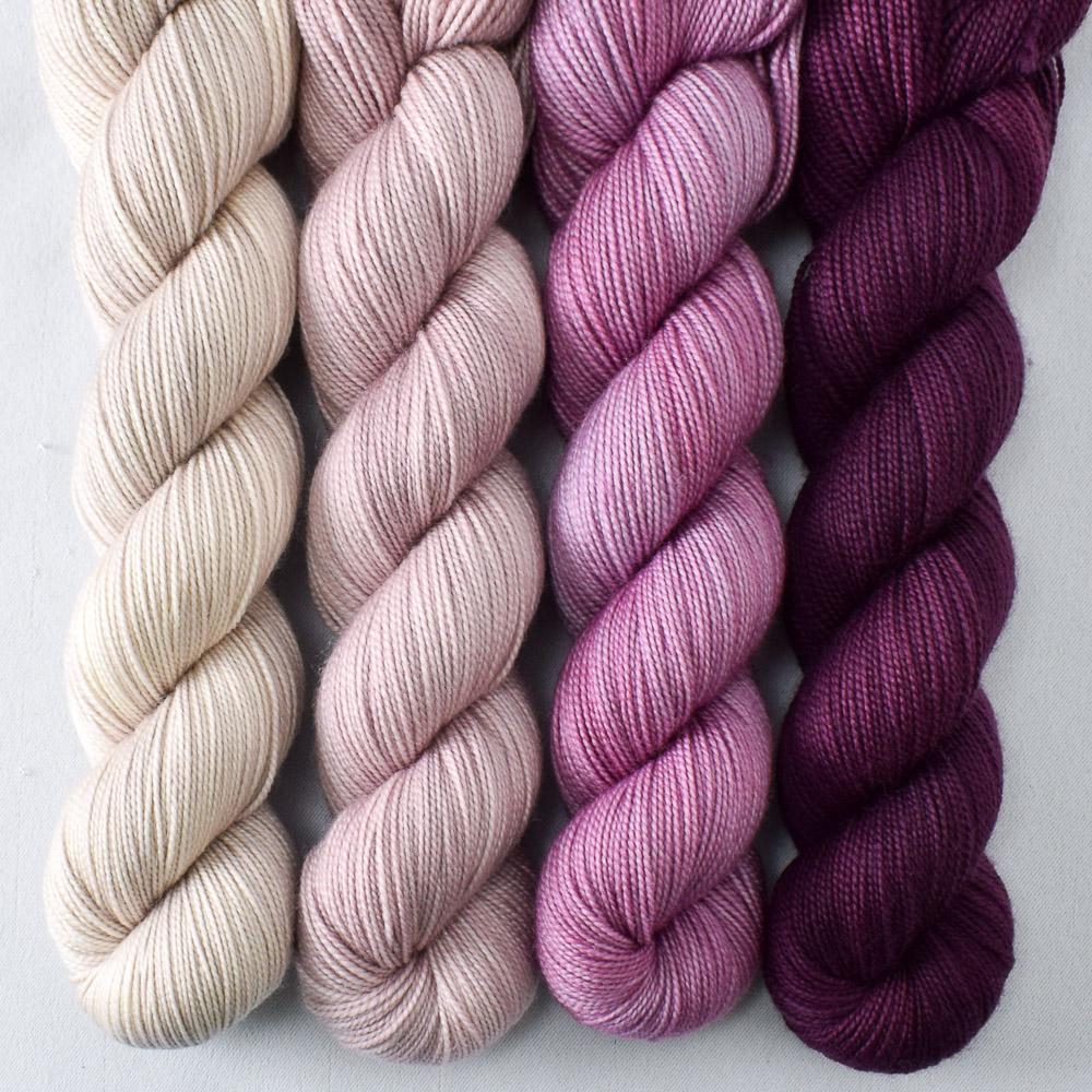 Broadway Melody, Glaciology, Softly, Wolfsbane - Miss Babs Yummy 2-Ply Quartet