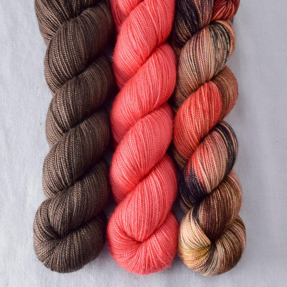 Bruin, Coral, Favorite Boots - Miss Babs Yummy 2-Ply Trio