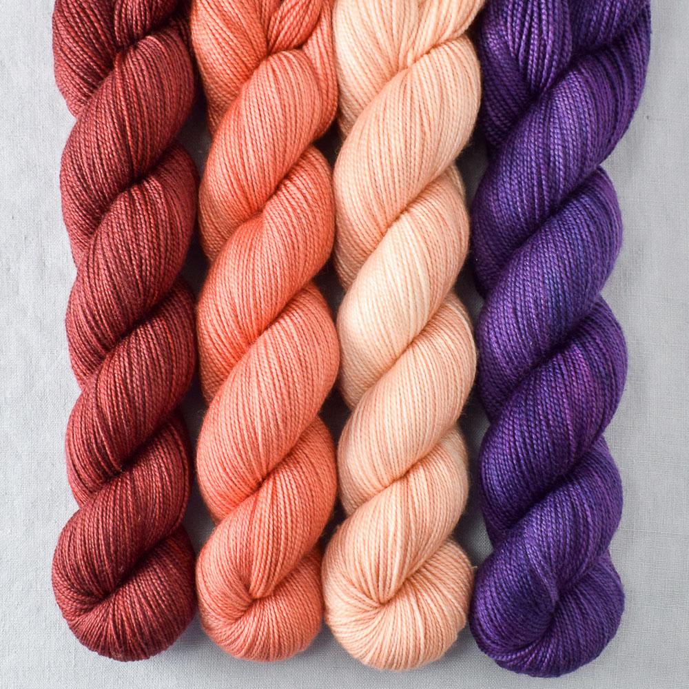 Bullfinch, Corset, In for a Penny, Lilacs - Miss Babs Yummy 2-Ply Quartet