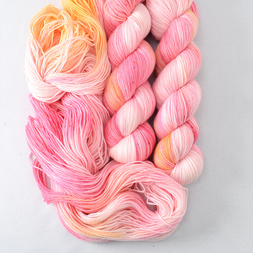 Butterfly Kisses - Miss Babs Yummy 2-Ply superwash Merino wool yarn