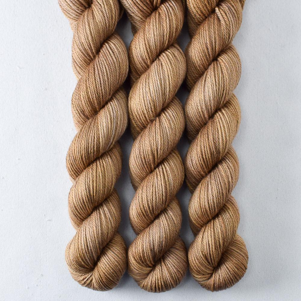 Cafe Latte - Miss Babs Yowza Mini superwash Merino wool yarn