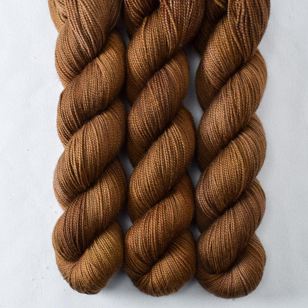 Cafe Mocha - Miss Babs Yummy 2-Ply superwash Merino wool yarn