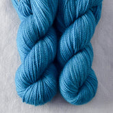 California Scrub Jay - Miss Babs Yummy 2-Ply Toes superwash Merino wool yarn