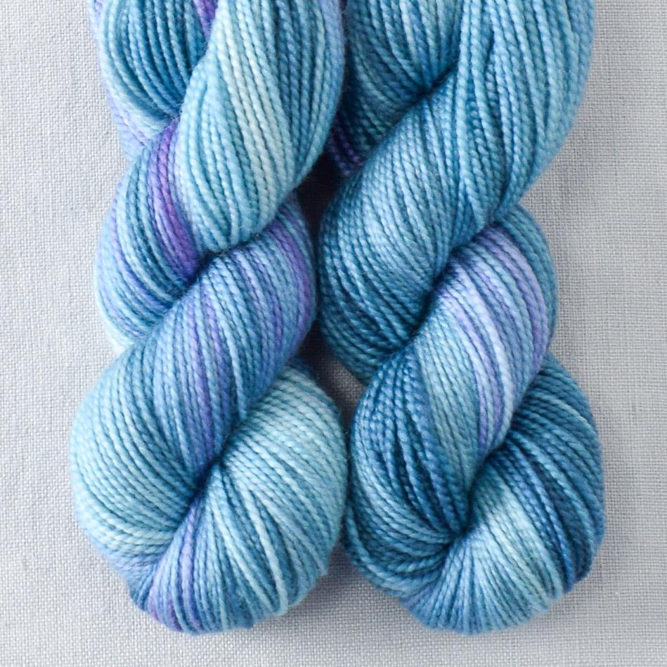 Calming Aura - Miss Babs Yummy 2-Ply Toes superwash Merino wool yarn