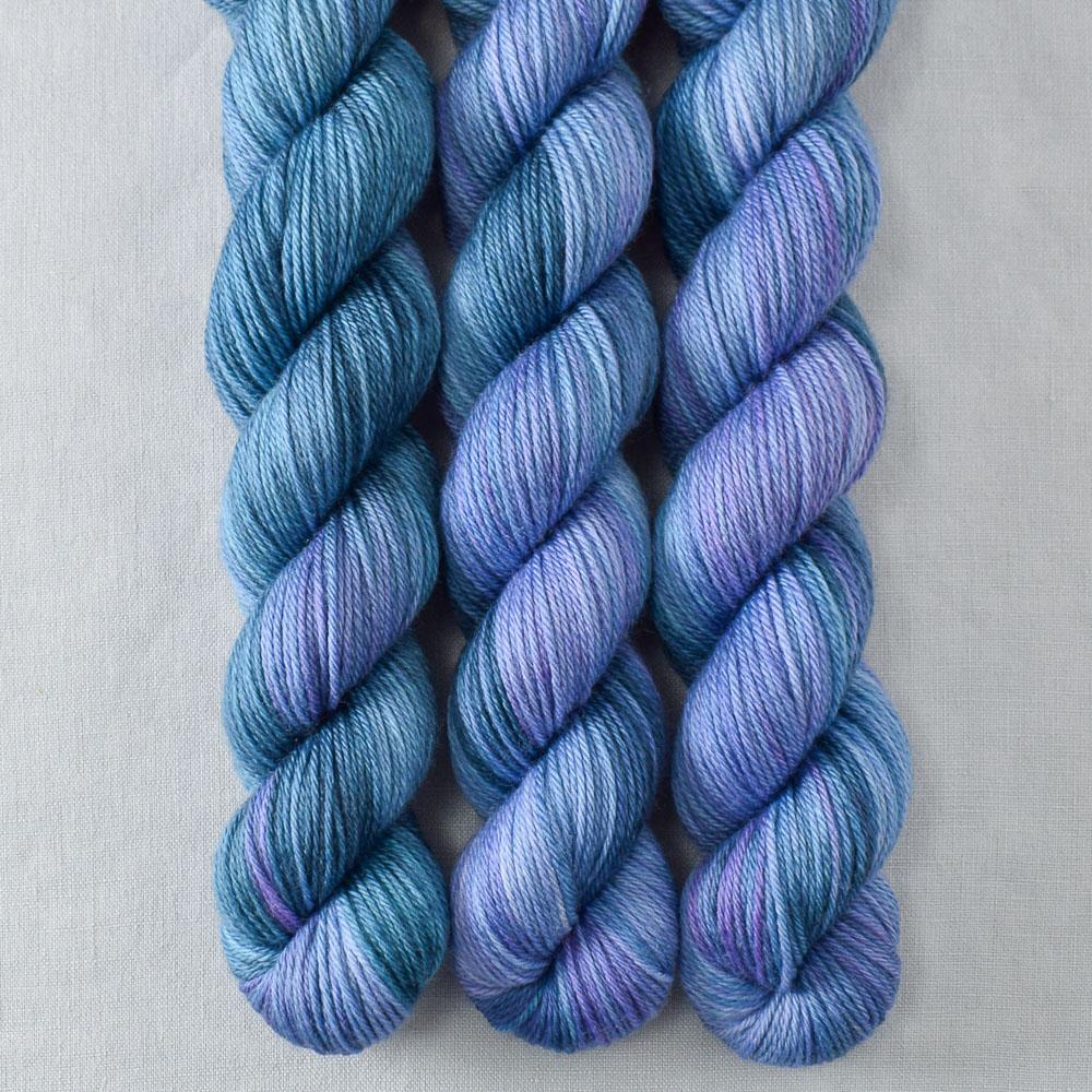 Calming Aura - Miss Babs Yowza Mini superwash Merino wool yarn