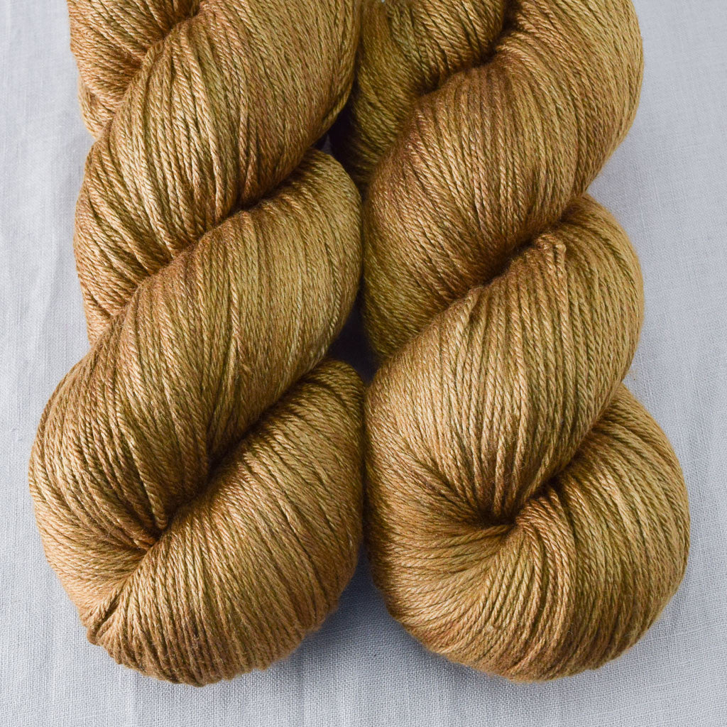 Candied Pecan - Miss Babs Big Silk wool and silk blend yarn