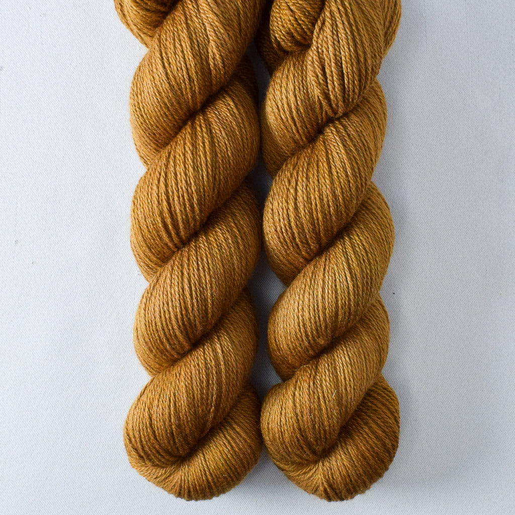 Candied Pecan - Miss Babs Killington wool and silk blend yarn