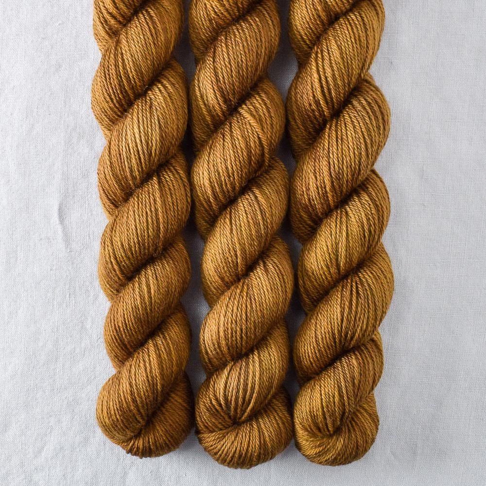 Candied Pecan - Miss Babs Yowza Mini superwash Merino wool yarn