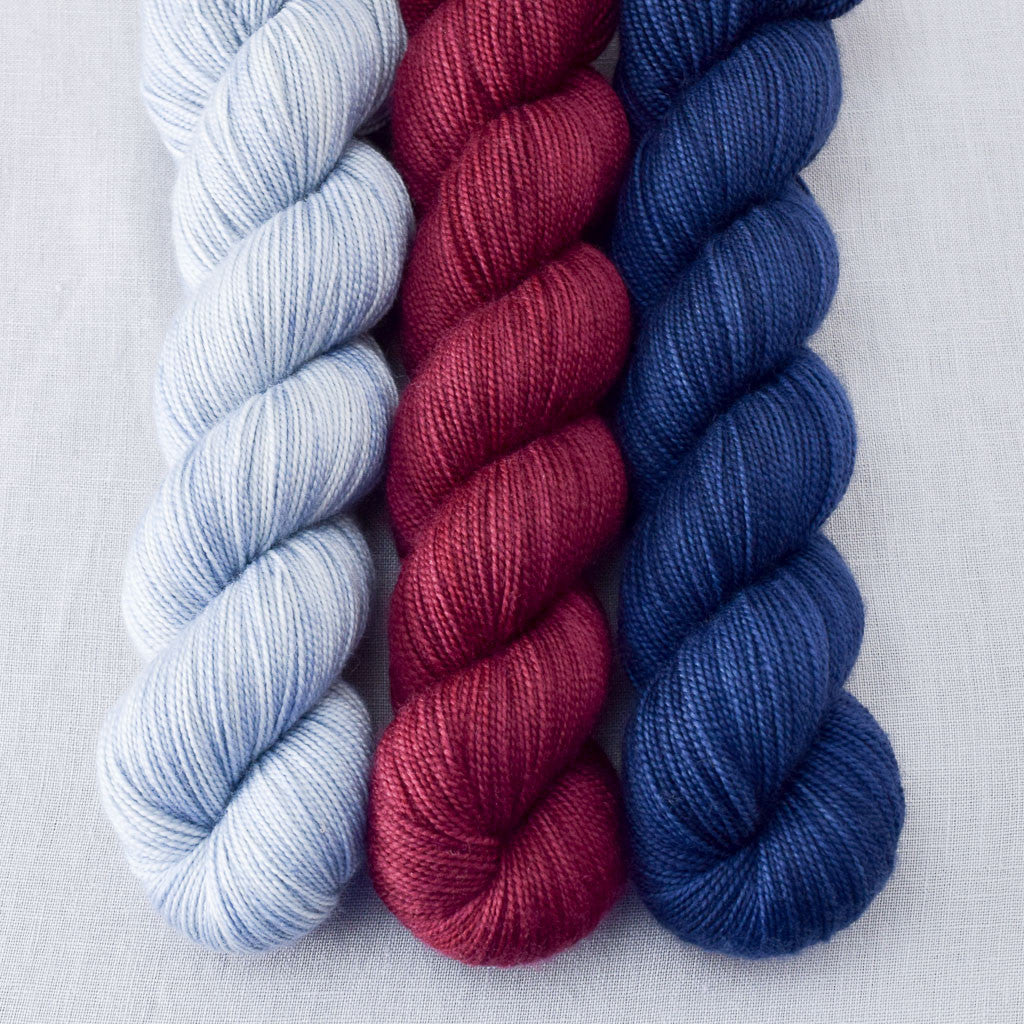 Canis Major, Denim, Faded - Miss Babs Yummy 2-Ply Trio