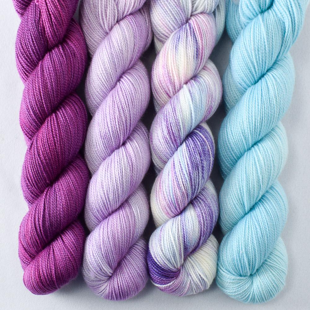 Carmen, Pale Passionflower, Pawdon Me, Picture Perfect - Miss Babs Yummy 2-Ply Quartet