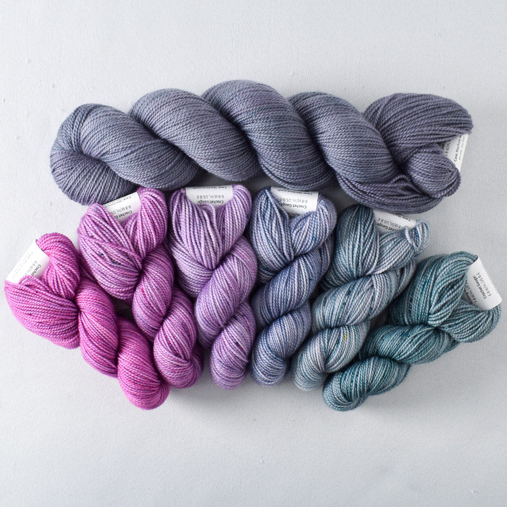 Comic Opera and Zuniga Yummy 2-Ply Shawl Set