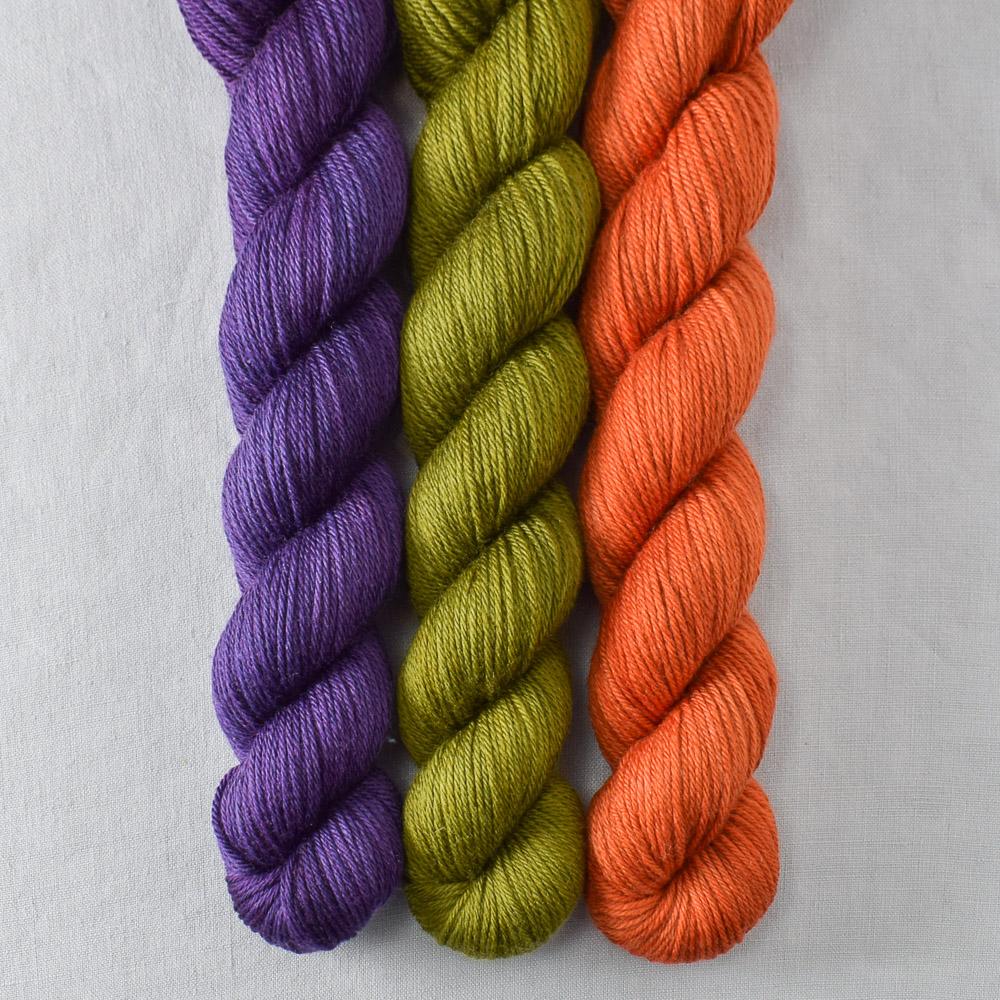 Carnelian, Lilacs, Moss - Miss Babs Yowza Mini Trio