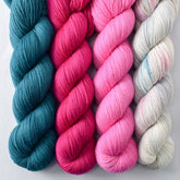 Cassiopeia, Dark Aquarius, Doorway, Toronto - Miss Babs Yummy 2-Ply and Estrellita Quartet