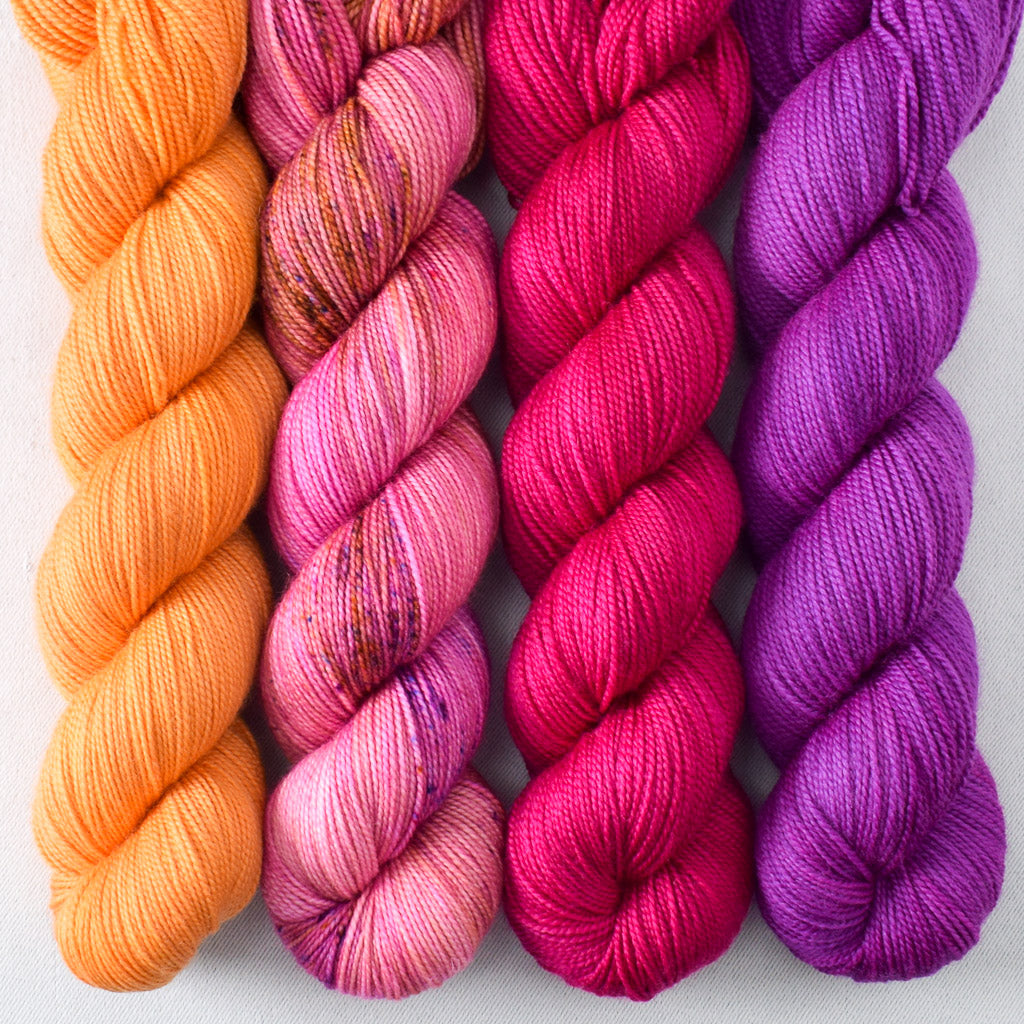 Cassiopeia, Make. Believe, Sugar Maple 3, Violaceous - Miss Babs Yummy 2-Ply Quartet