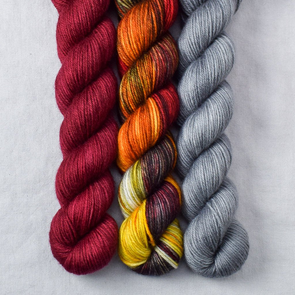 Catherine, Joan of Arc, Slate - Miss Babs Yowza Mini Trio