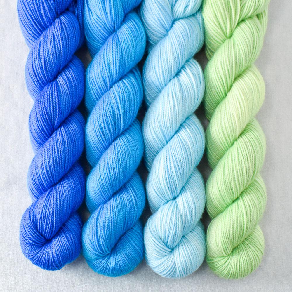 Catnip, Chirp, Marine, Zing - Miss Babs Yummy 2-Ply Quartet