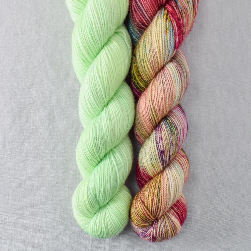 Cattitude, Spring Flowers - Miss Babs 2-Ply Duo