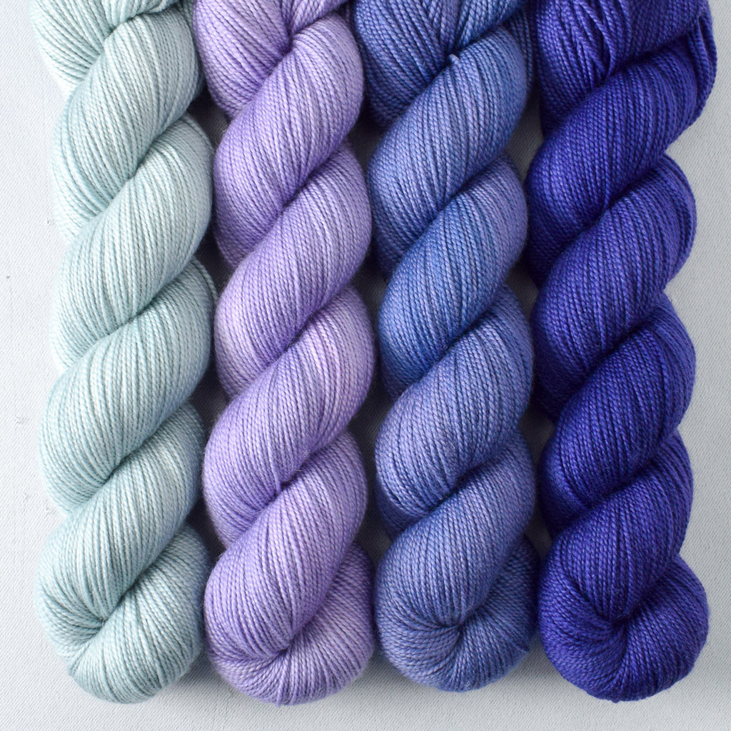 Celaeno, Coventry, Opaline Violet, Orchid - Miss Babs Yummy 2-Ply Quartet