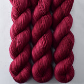 Celestial Night Rose - Miss Babs Yummy 2-Ply superwash Merino wool yarn