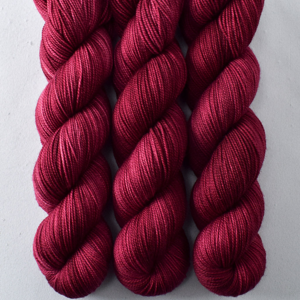 Celestial Night Rose - Miss Babs Yummy 2-Ply superwash Merino wool yarn