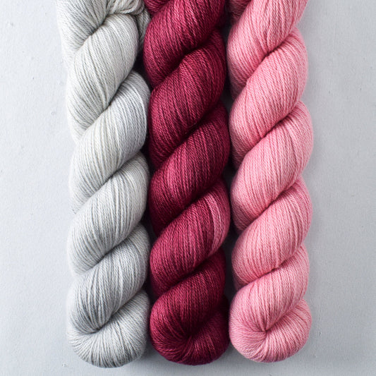 Celestial Night Rose, Embellish, Quicksilver - Miss Babs Caroline Trio