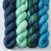 Celtic, Eternity, Hyperbole, Terra - Miss Babs Yummy 2-Ply and Estrellita Quartet
