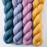 Chalcedony, Filigree, Lepidolite, Suspense - Miss Babs Yummy 2-Ply Quartet