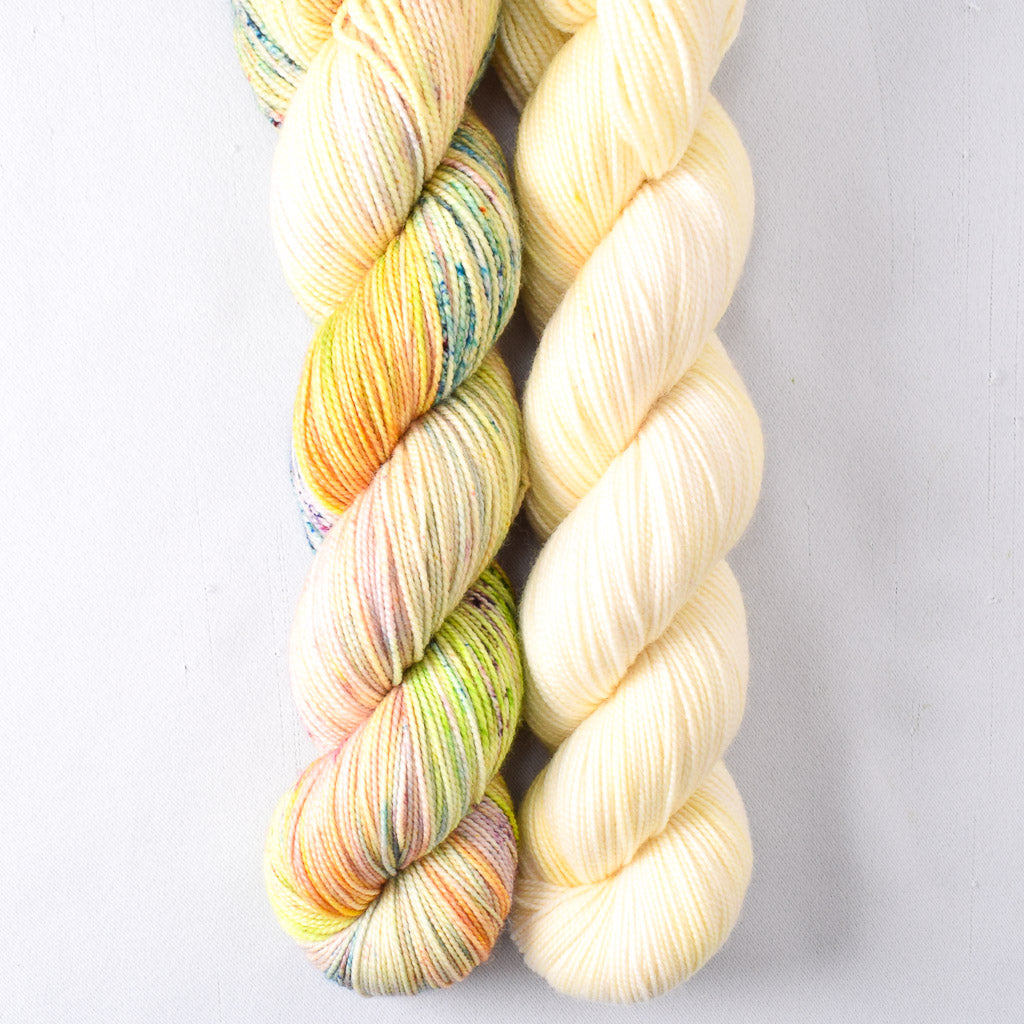 Chamomile, Exuberance - Miss Babs 2-Ply Duo