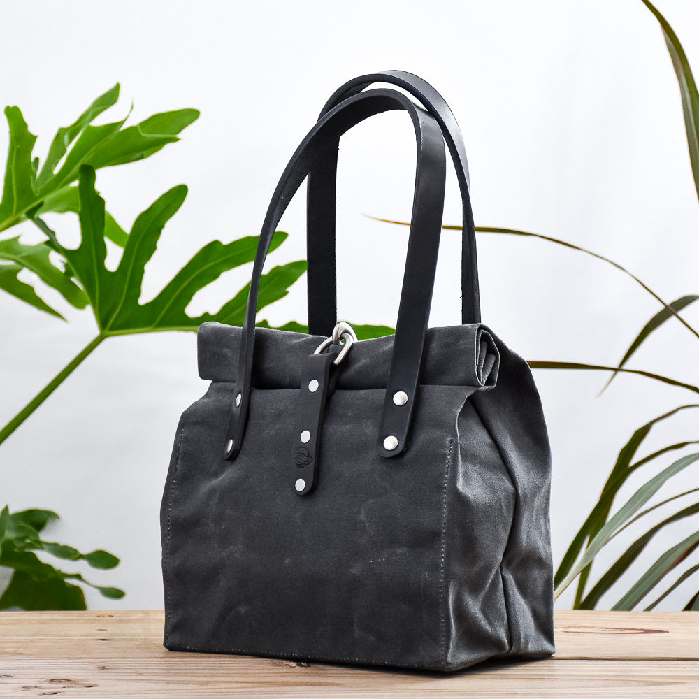 Charcoal Grey Bag No. 2 - On the Go Bag