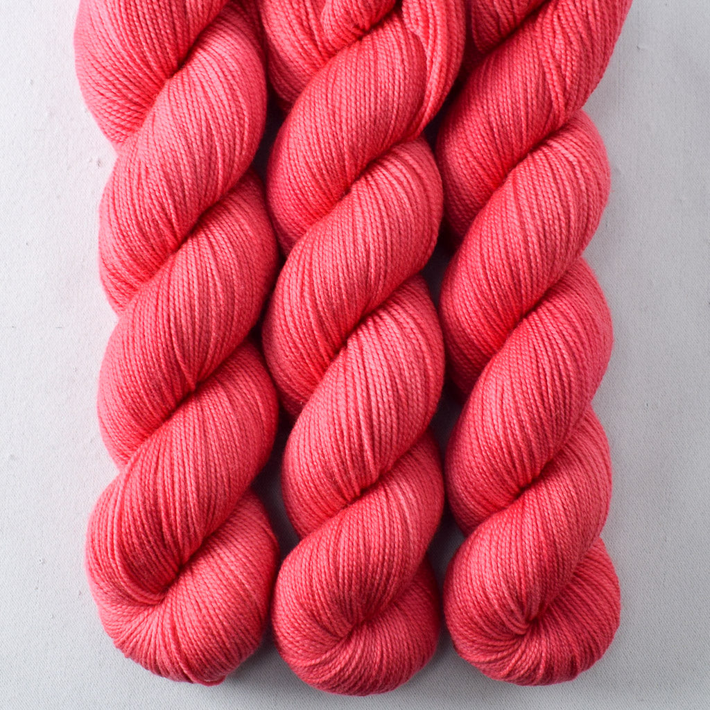 Chilean Flamingo - Miss Babs Yummy 2-Ply superwash Merino wool yarn