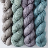 Chinchilla, Matar, Oak Moss, Watery Tart - Miss Babs Yummy 2-Ply Quartet