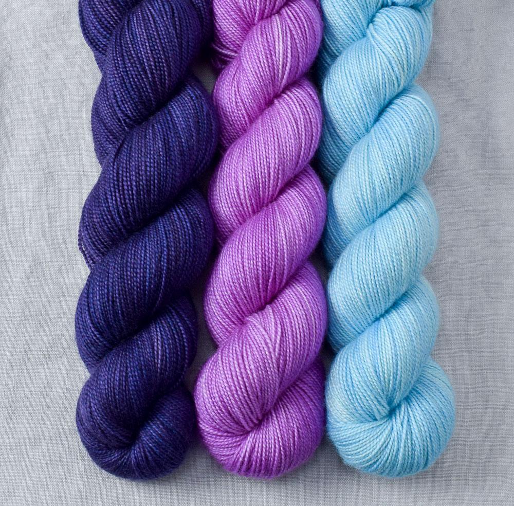 Chirp, Dark Pleiades, Ergosphere - Miss Babs Yummy 2-Ply Trio