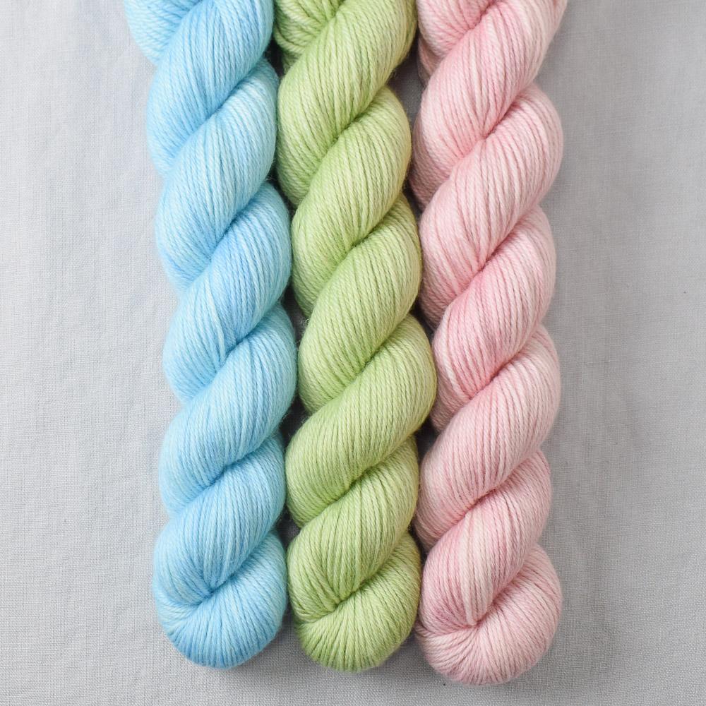 Chirp, Spring Green, Sugar - Miss Babs Yowza Mini Trio