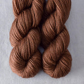 Chocolate - Miss Babs Yummy 2-Ply Toes superwash Merino wool yarn