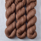 Chocolate - Miss Babs Tarte wool blend sock yarn