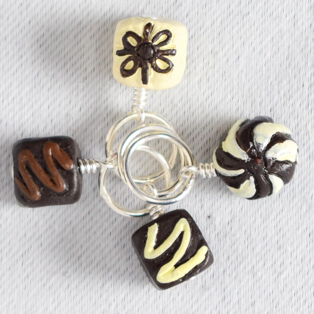 Chocolate Box Stitch Markers B - Miss Babs Stitch Markers