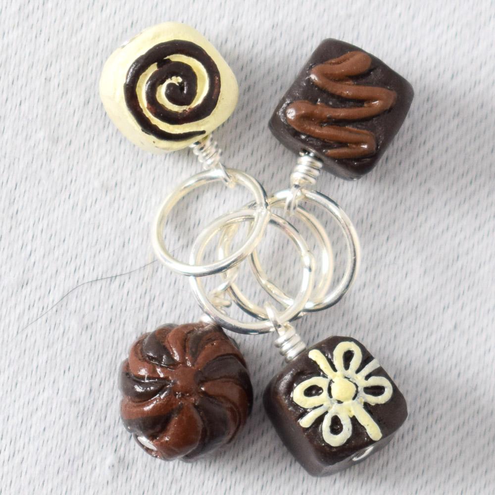 Chocolate Box Stitch Markers D - Miss Babs Stitch Markers