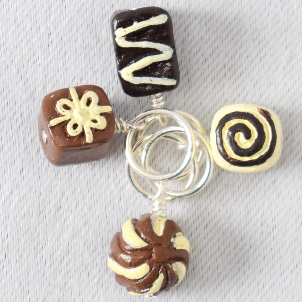 Chocolate Box Stitch Markers G - Miss Babs Stitch Markers