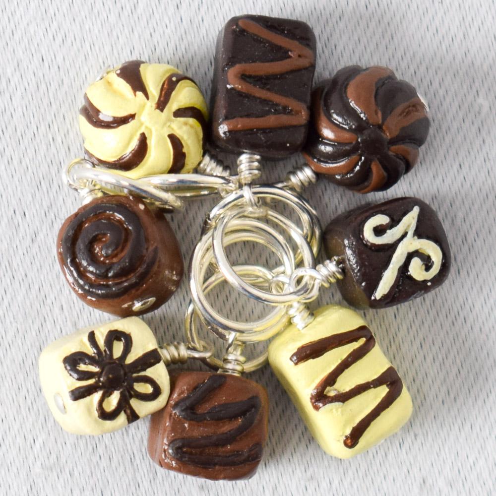 Chocolate Box Stitch Markers Mystery Assortment - Miss Babs Stitch Markers
