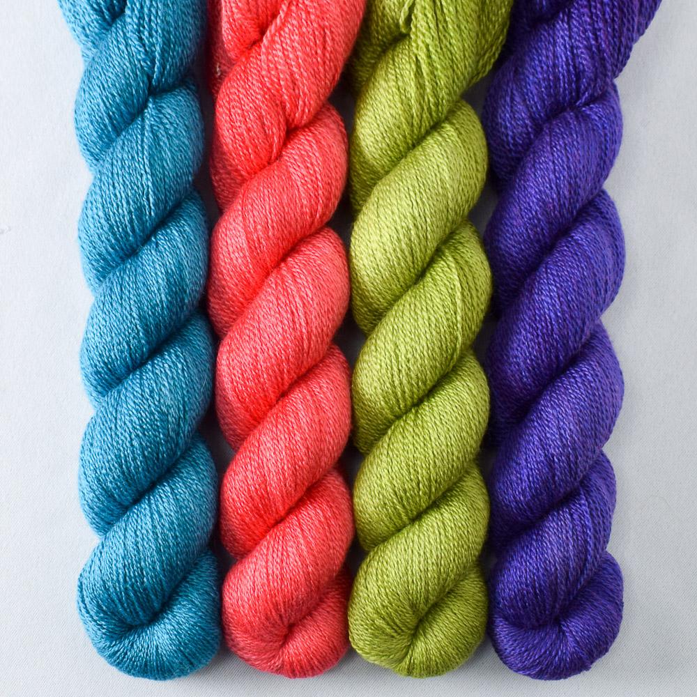 Clematis, Coral, Hops, Rainforest - Miss Babs Yet Quartet