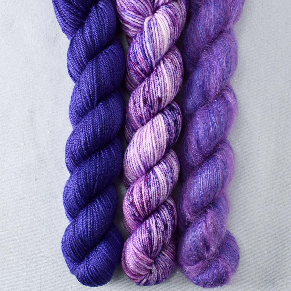 Clematis, Light Clematis, Purple Joy - Miss Babs Pillowy Cowl Set