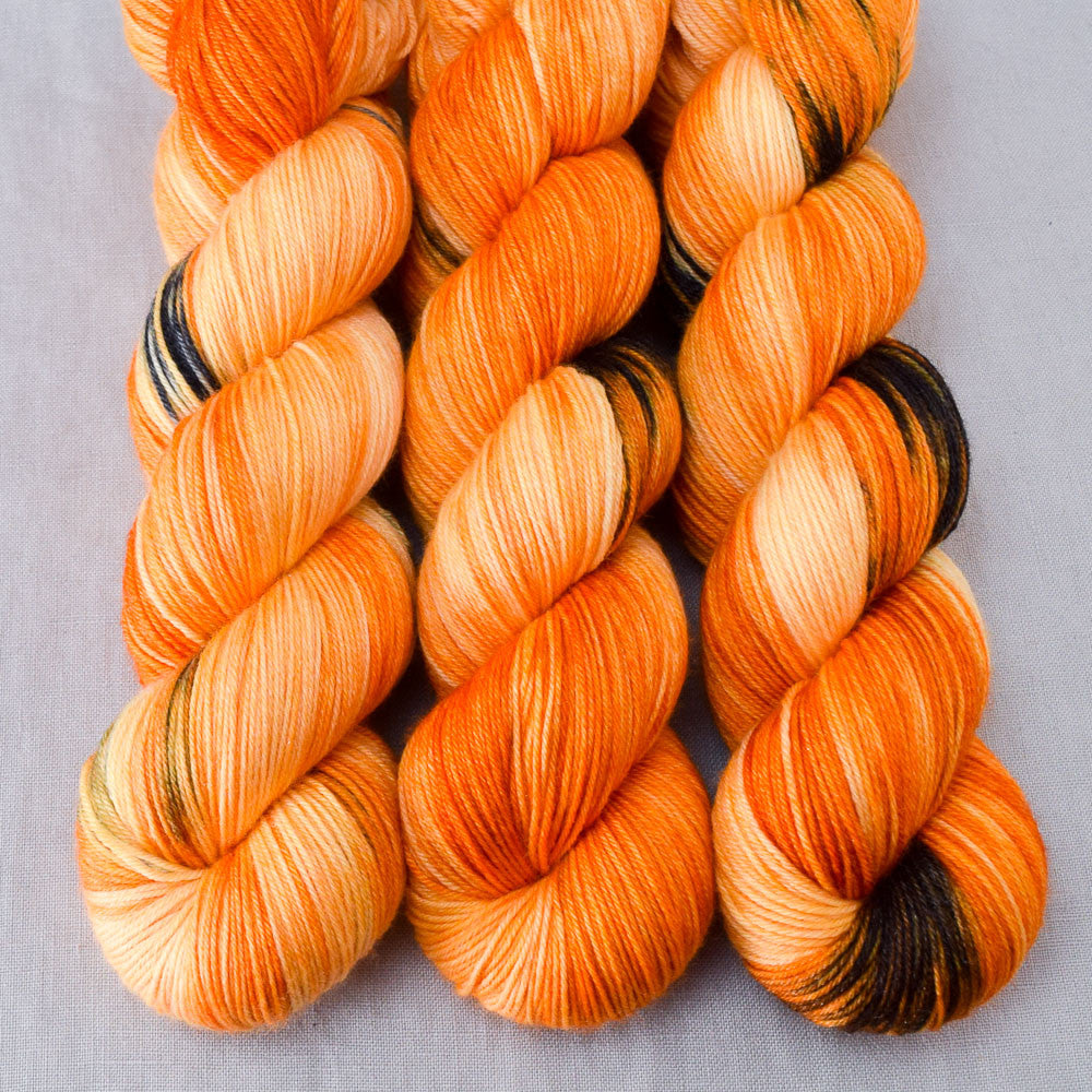 Clownfish - Miss Babs Tarte wool blend sock yarn